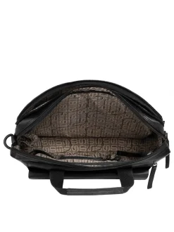 Spikes & Sparrow Unisex Aktentasche in schwarz
