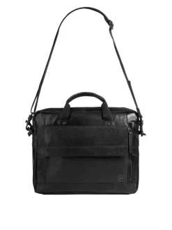 Spikes & Sparrow Unisex Aktentasche in schwarz