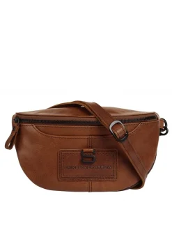 Spikes & Sparrow Unisex Gürteltasche in cognac