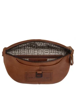 Spikes & Sparrow Unisex Gürteltasche in cognac