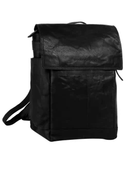 Spikes & Sparrow Unisex Rucksack in schwarz