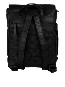 Spikes & Sparrow Unisex Rucksack in schwarz