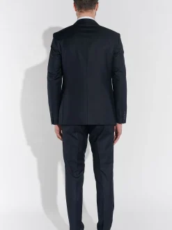 Steffen Klein Herren Anzug - Slim Fit in blau
