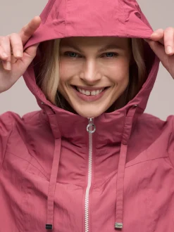 Street One Damen Übergangsjacke in himbeer