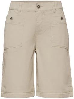 Street One Damen Bermuda in beige - Länge: mittel