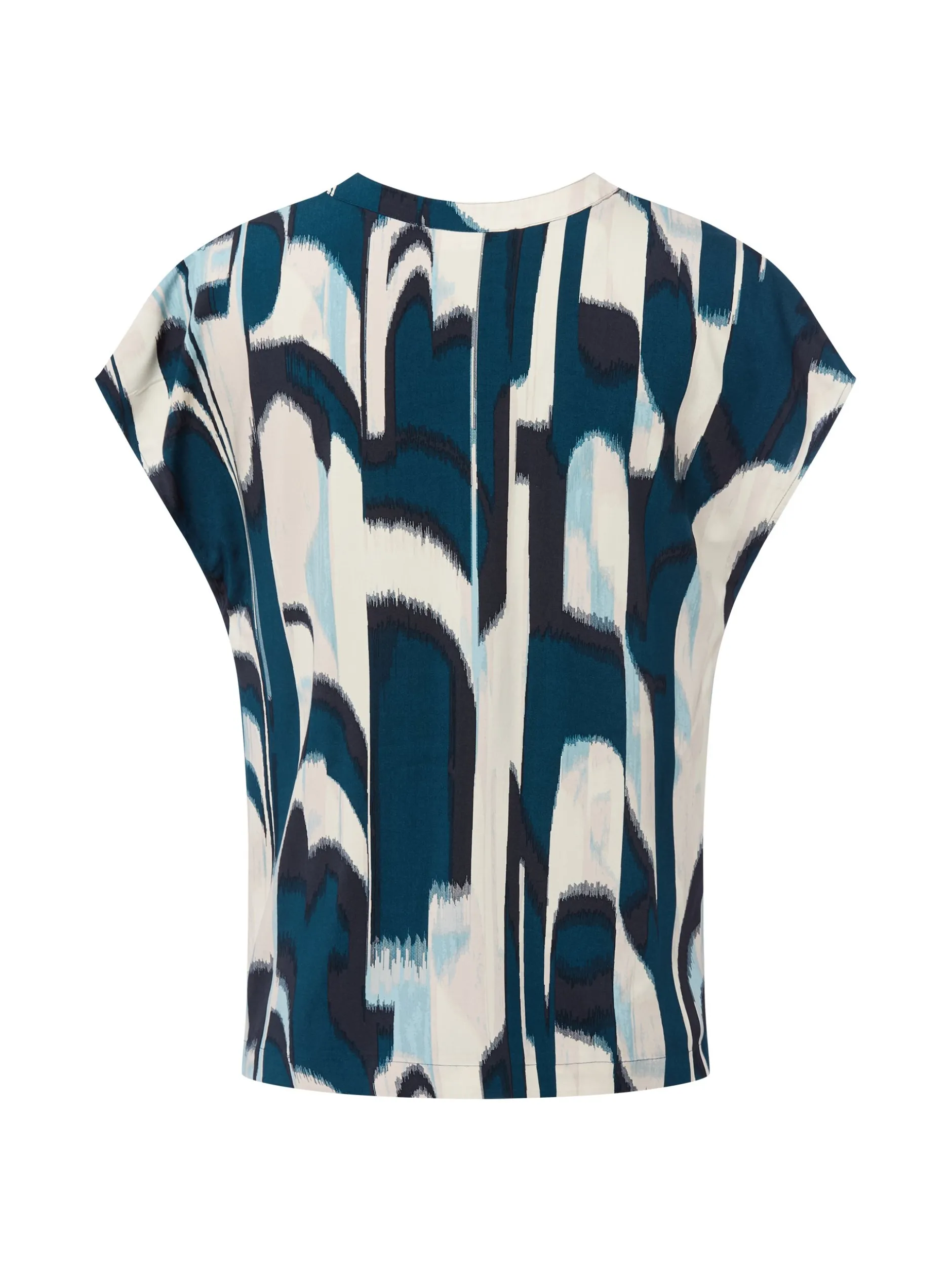 Street One Damen Blusenshirt in petrol ecru