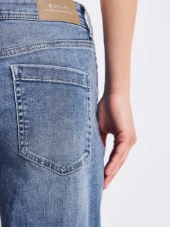 Street One Damen Jeans in denim - Länge: lang