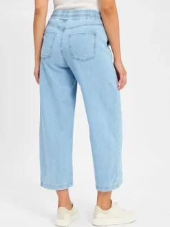 Street One Damen Jeans-Schlupfhose in hellblau