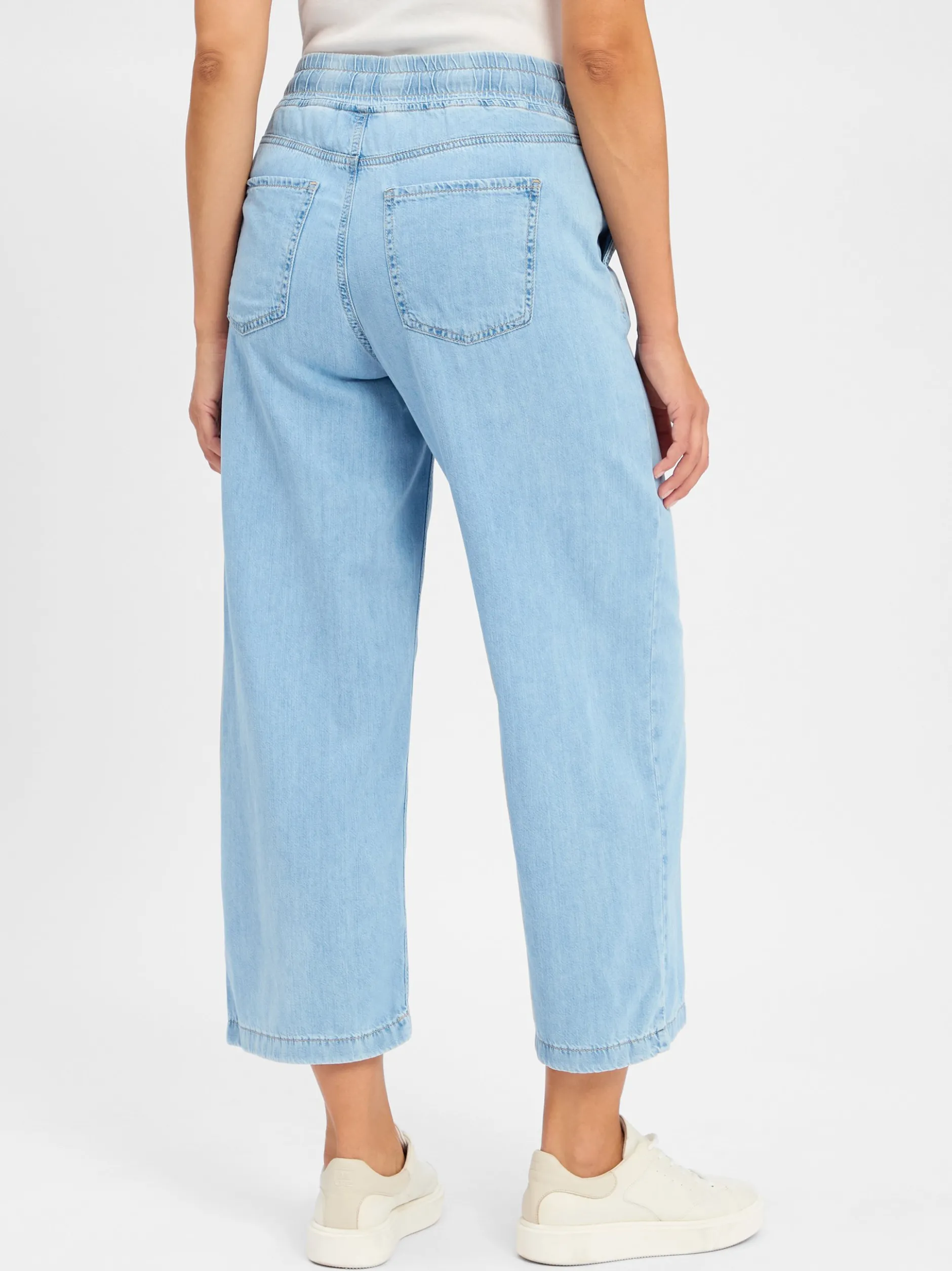 Street One Damen Jeans-Schlupfhose in hellblau