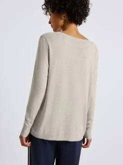 Street One Damen Strickpullover in beige