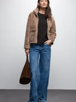 Street One Damen Strickpullover in schlamm