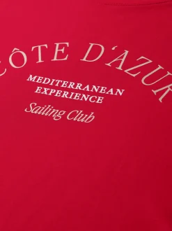 Street One Damen T-Shirt in rot - Ausschnitt: Rundhals