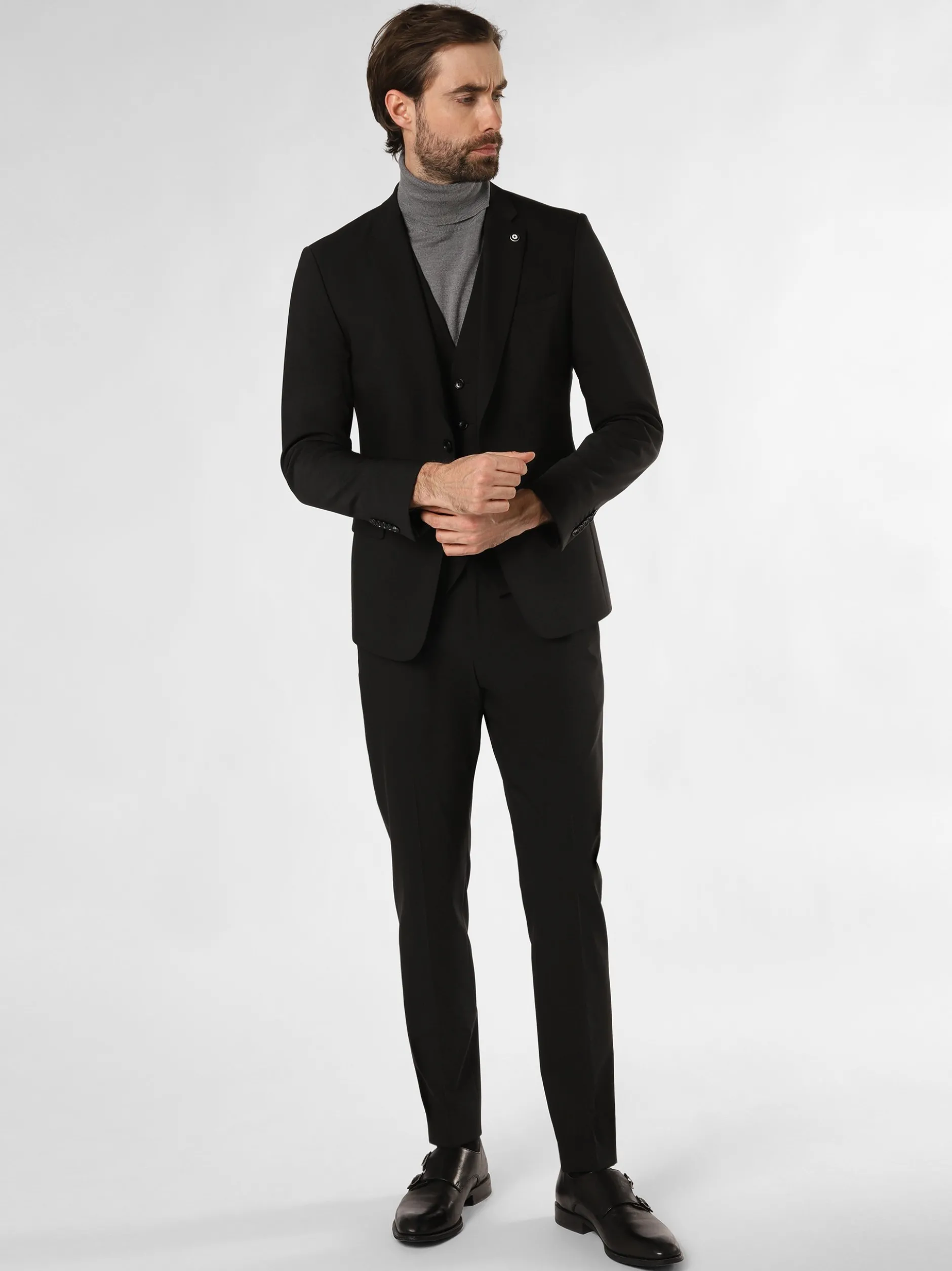 Strellson Herren Baukasten-Hose - Madden2.0 in schwarz