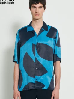 Studio Seidensticker Herren Casual Hemd - Regular fit Fit in blau