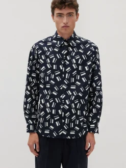Studio Seidensticker Herren Casual Hemd - Unisex - Regular Fit in blau