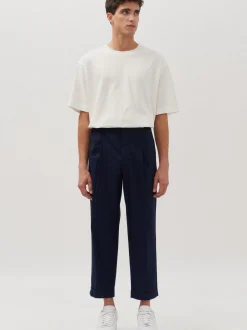 Studio Seidensticker Herren Chino - Unisex - Regular Fit in blau