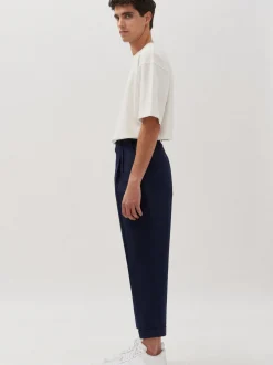 Studio Seidensticker Herren Chino - Unisex - Regular Fit in blau