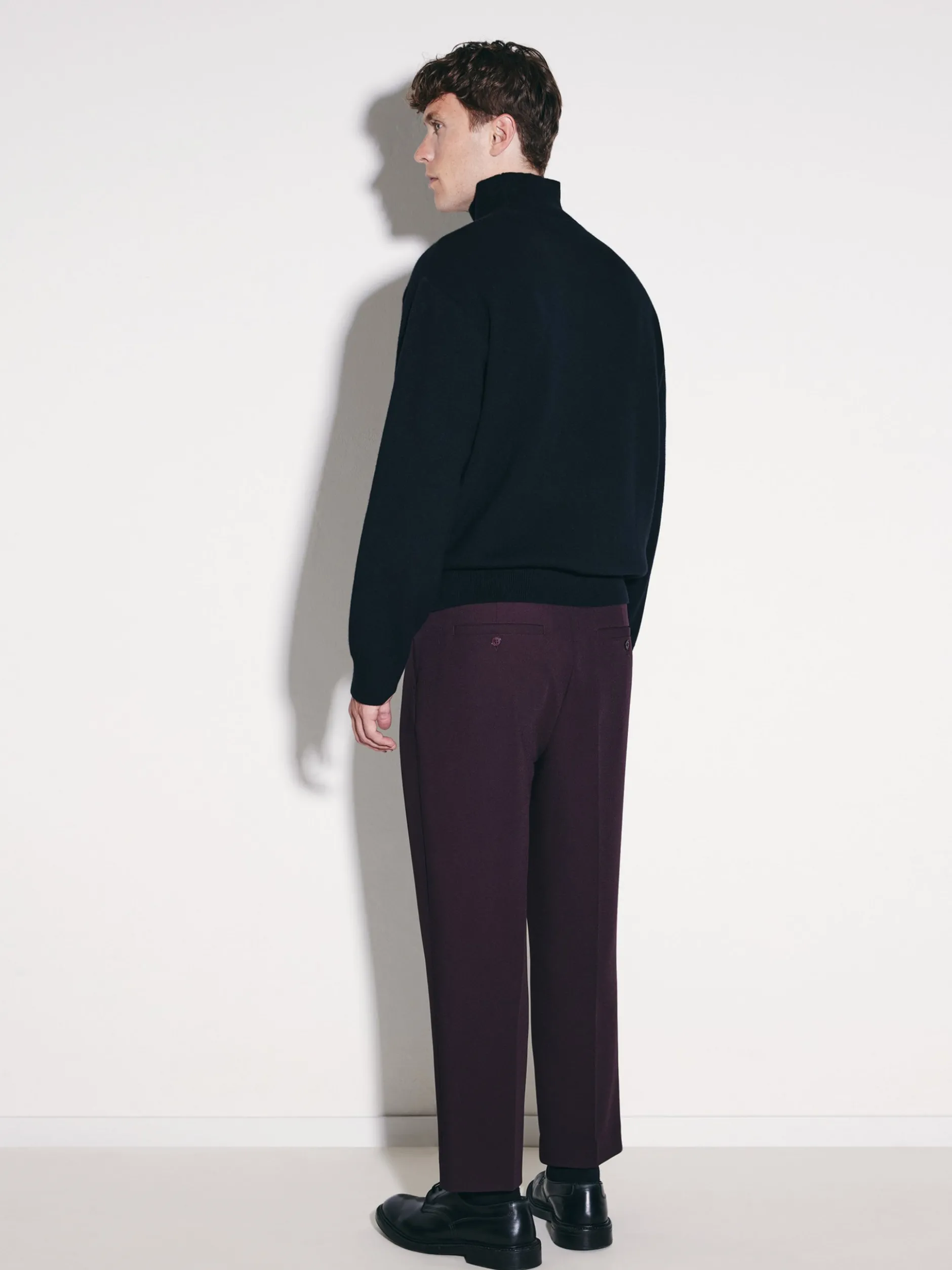 Studio Seidensticker Herren Pullover - Oversized Fit in schwarz