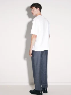 Studio Seidensticker Herren T-Shirt - Unisex - Oversized Fit in weiß