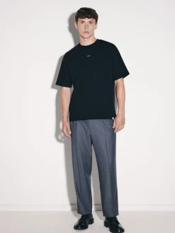Studio Seidensticker Herren T-Shirt - Unisex - Oversized Fit in schwarz