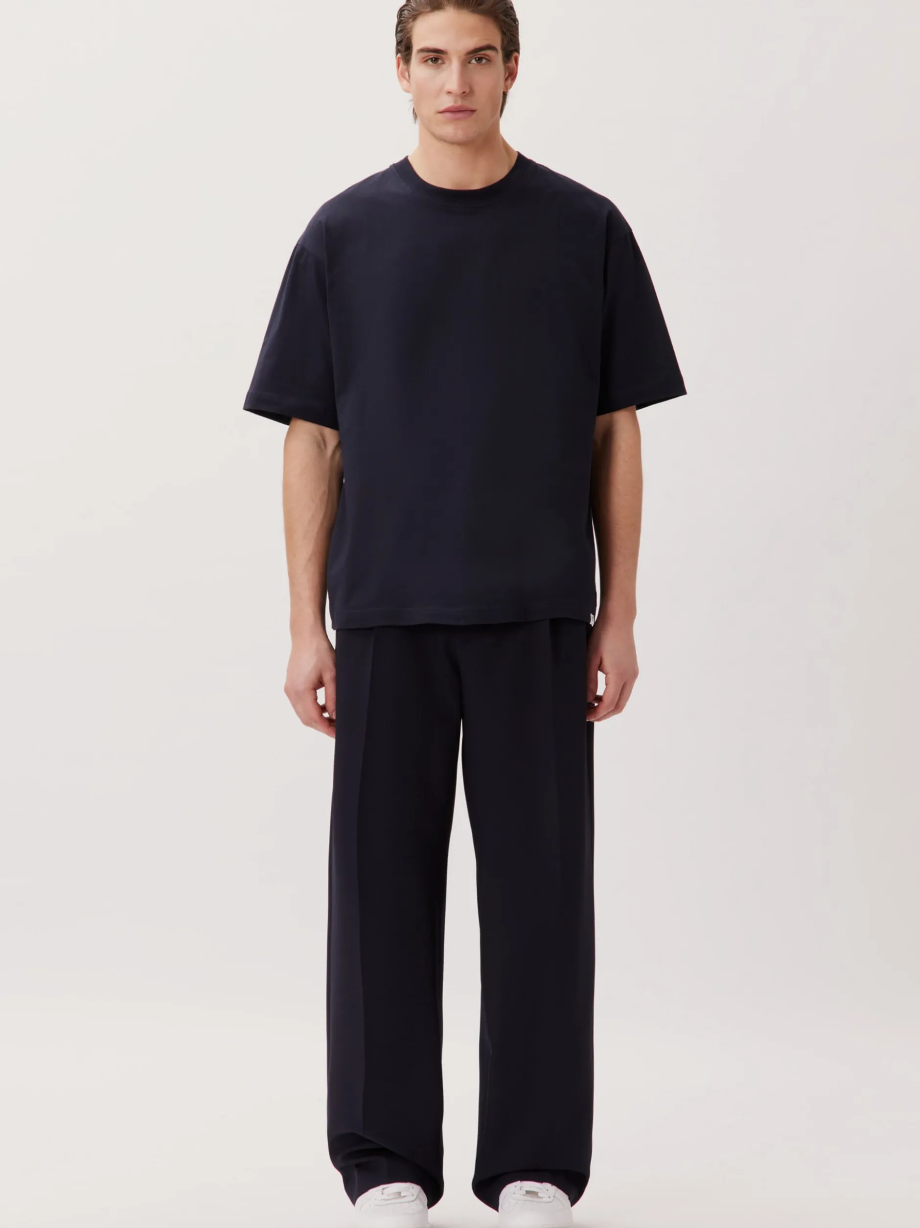 Studio Seidensticker Herren T-Shirt - Unisex - Oversized Fit in blau