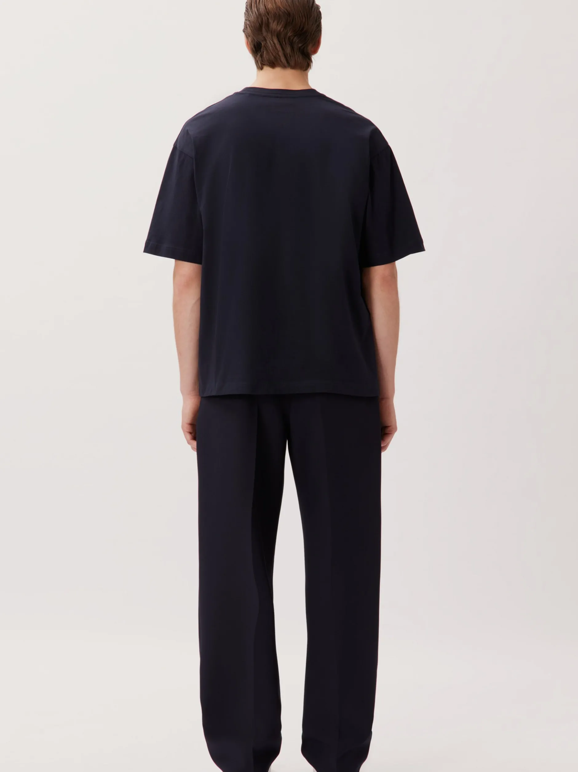 Studio Seidensticker Herren T-Shirt - Unisex - Oversized Fit in blau