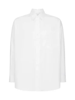 Studio Seidensticker Herren Unisex Hemd - Oversized Fit in weiß