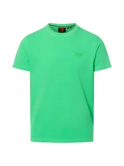 Superdry Herren T-Shirt in gras - Ausschnitt: Rundhals