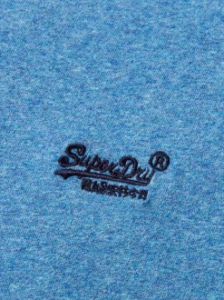 Superdry Herren T-Shirt in hellblau - Ärmel: kurzarm