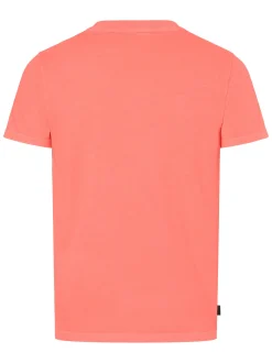 Superdry Herren T-Shirt in koralle - Ärmel: kurzarm