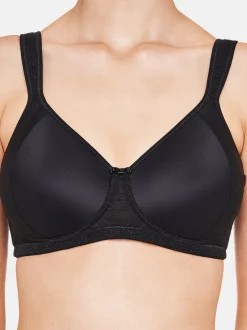 SUSA Damen Schalen BH ohne Bügel - Milano in schwarz