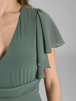 Swing Damen Jumpsuit in schilf - Ärmel: kurzarm