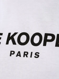 The Kooples Damen T-Shirt in weiß - Ausschnitt: Rundhals