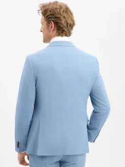 Tiger of Sweden Herren Baukasten-Sakko mit Woll-Anteil - Jamie in hellblau