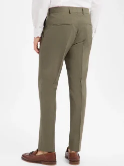 Tiger of Sweden Herren Baukasten-Wollhose - Tenuta in khaki