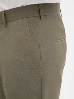 Tiger of Sweden Herren Baukasten-Wollhose - Tenuta in khaki