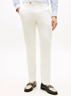 Tommy Hilfiger Tailored Herren Chino - Denton in ecru