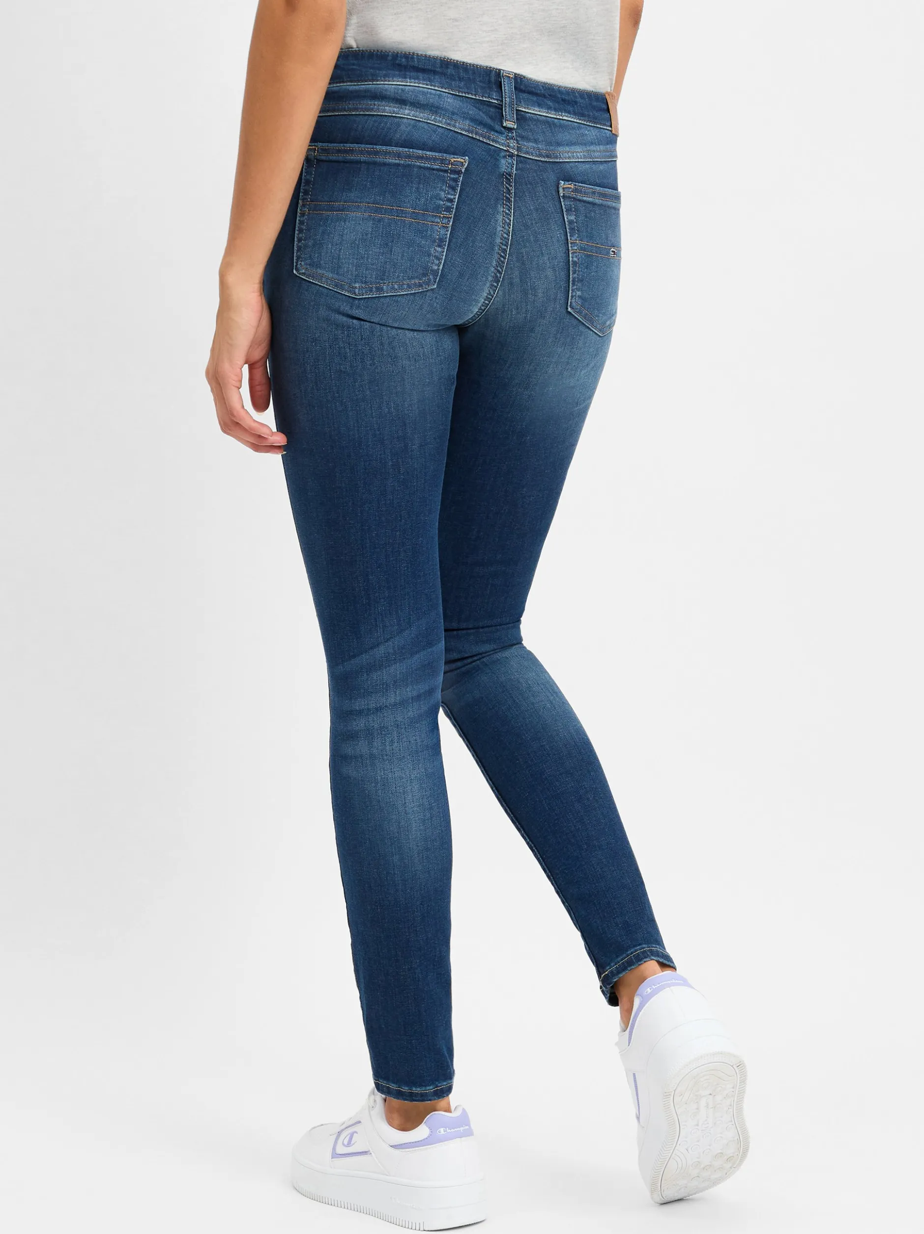 Tommy Jeans Damen Jeans - Sophie in blue stone