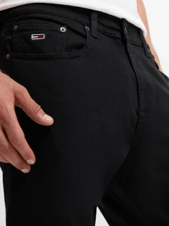 Tommy Jeans Herren Jeans in schwarz - Länge: lang