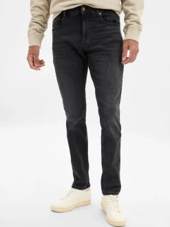 Tommy Jeans Herren Jeans - Scanton Slim in anthrazit