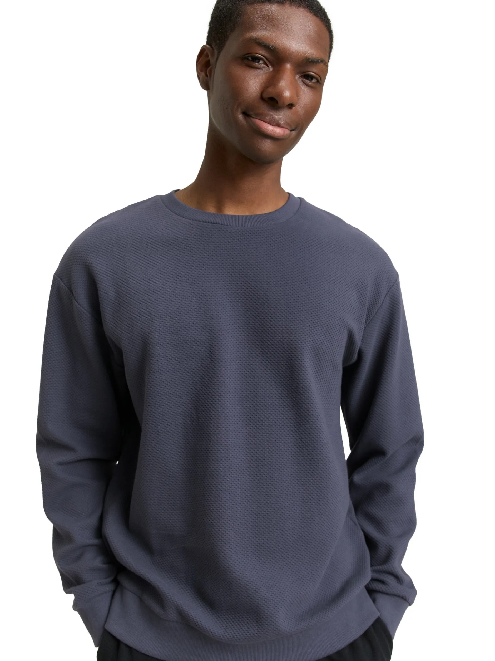 Tom Tailor Denim Herren Sweatshirt in blau