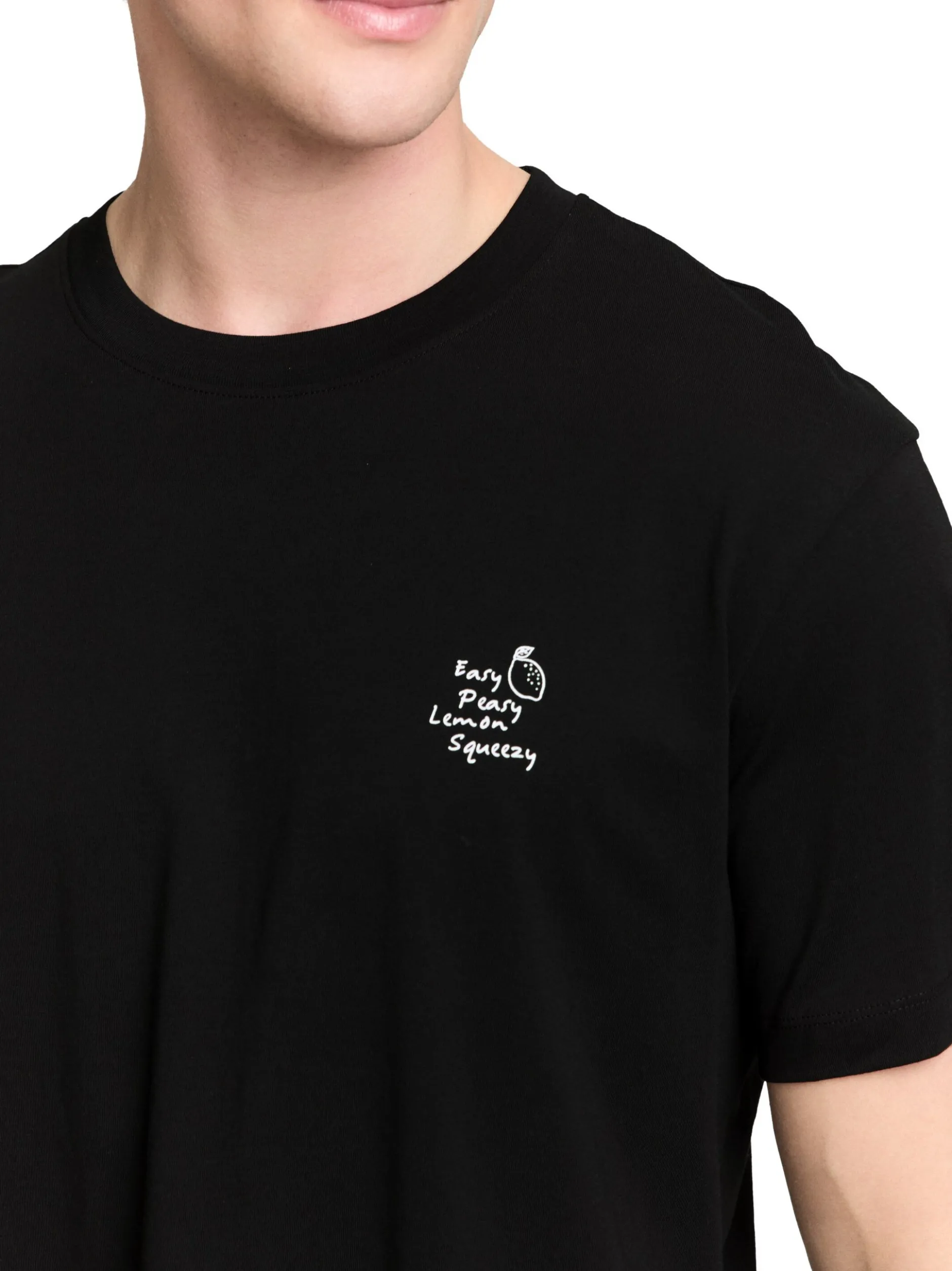 Tom Tailor Denim Herren T-Shirt in schwarz