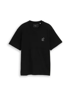 Tom Tailor Denim Herren T-Shirt in schwarz
