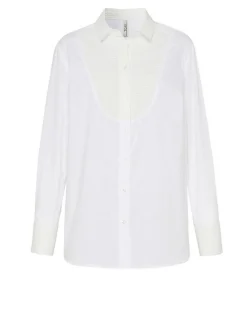 TONI Damen Bluse - Alma in weiß - Ausschnitt: Kent