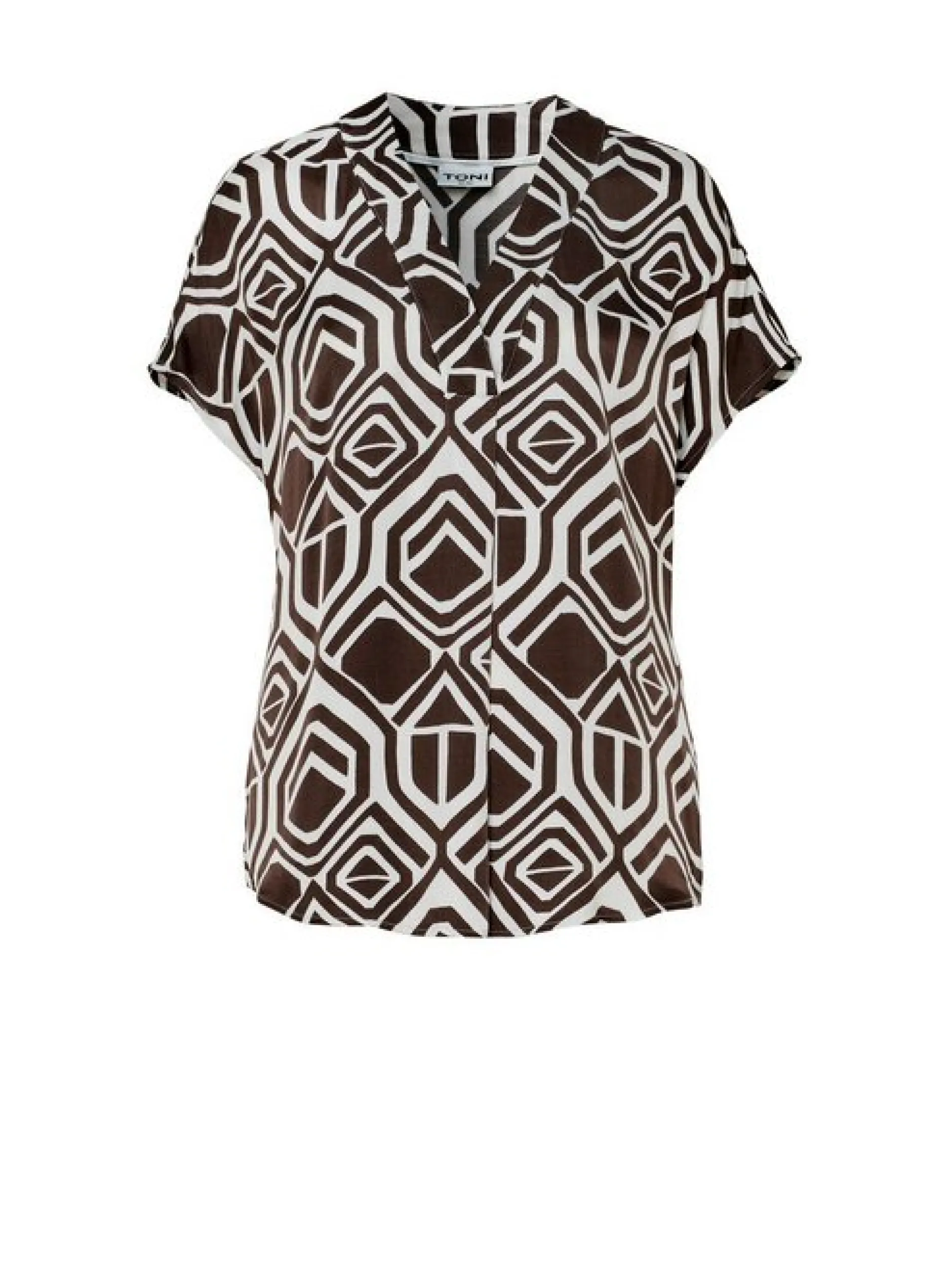 TONI Damen Bluse - Amba in mehrfarbig - Ärmel: kurzarm