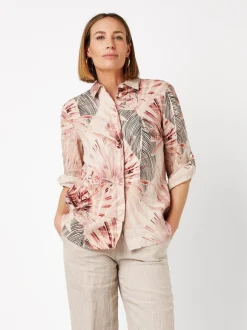 TONI Damen Bluse - Clay in mehrfarbig - Ausschnitt: Kent