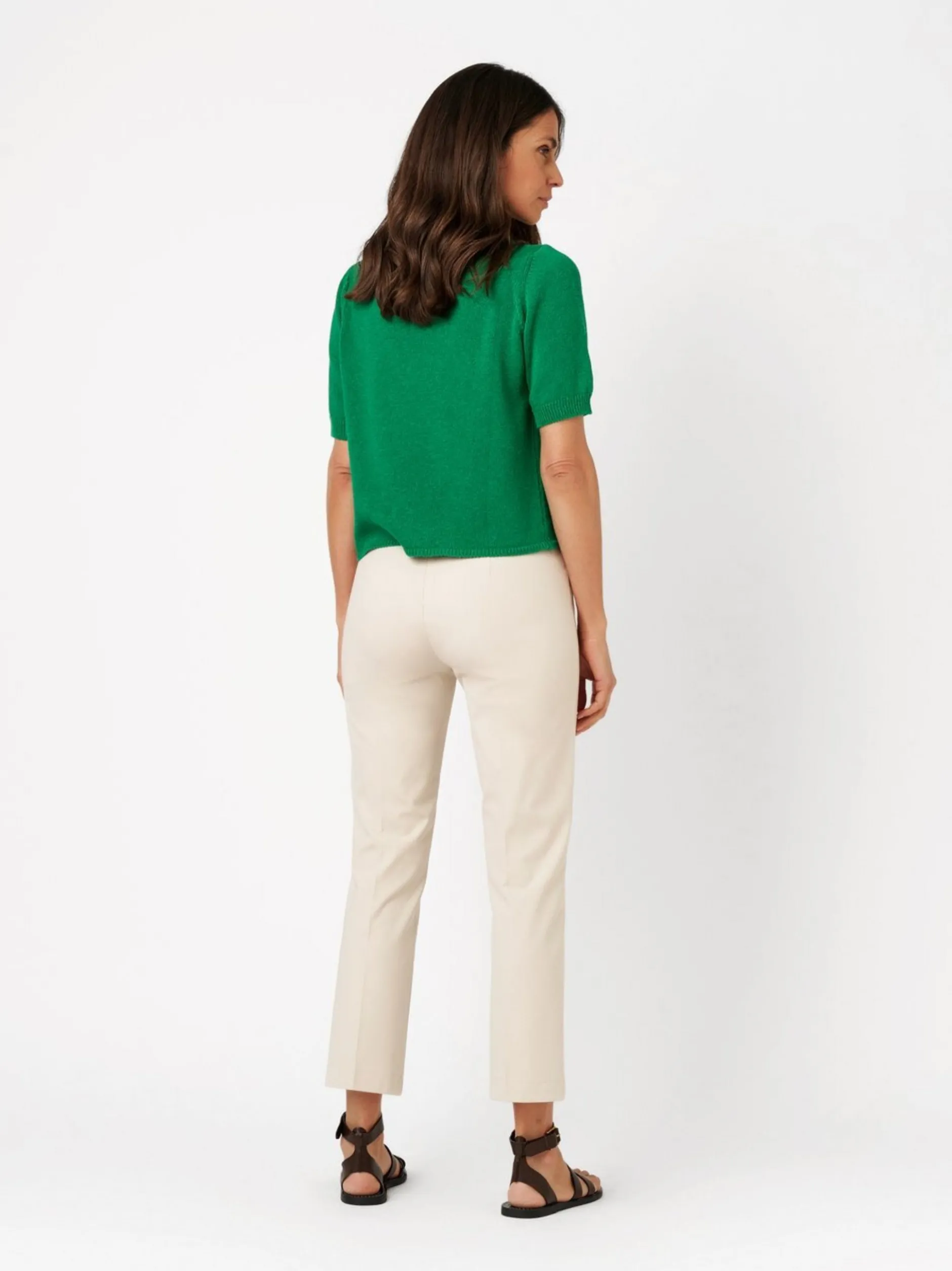 TONI Damen Hose - Jenny 7/8 in beige - Länge: mittel