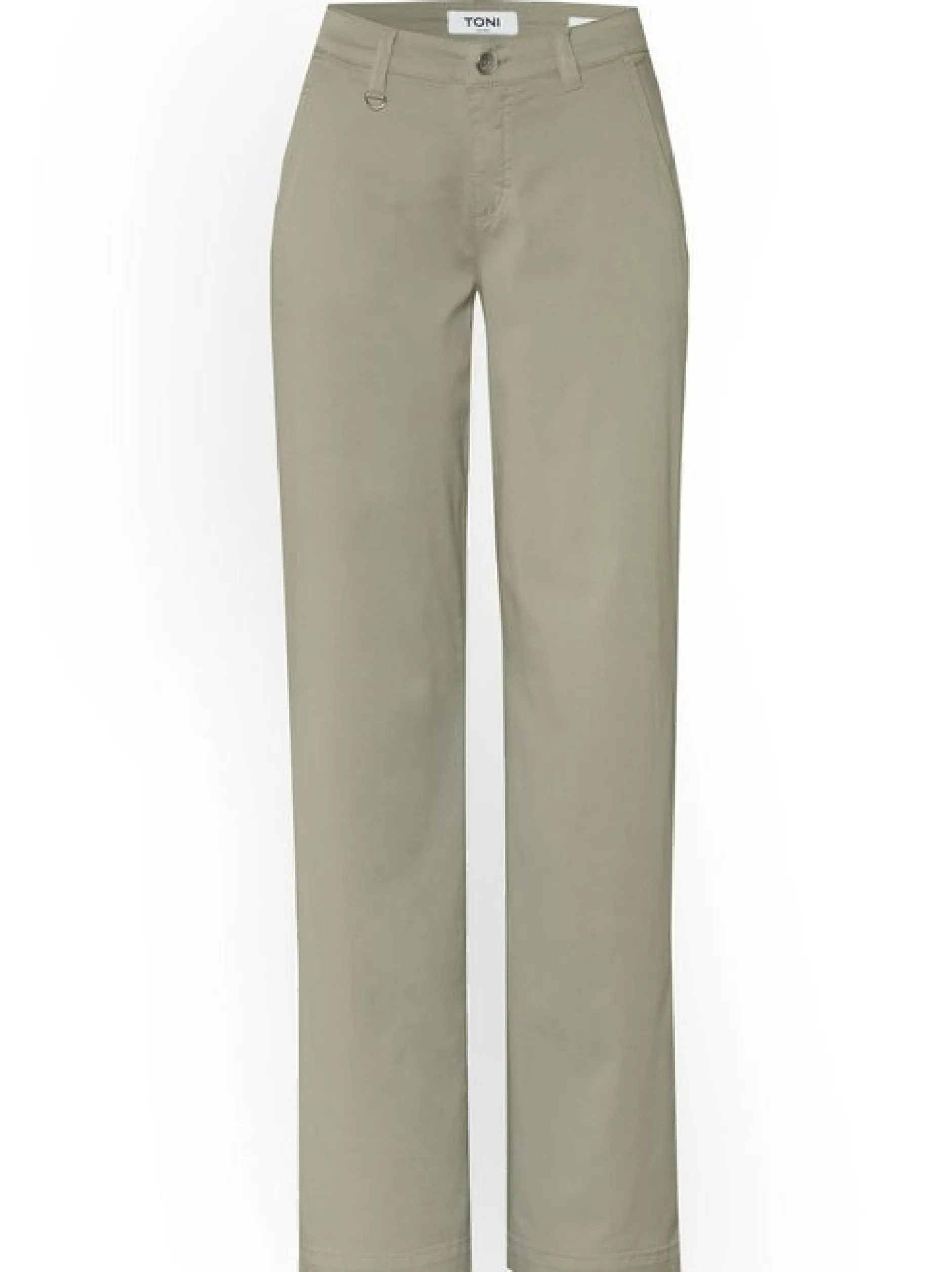 TONI Damen Hose - Liv Wide in khaki - Länge: lang