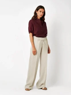 TONI Damen Hose - Pia Palazzo in beige - Länge: lang