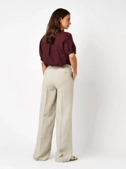 TONI Damen Hose - Pia Palazzo in beige - Länge: lang